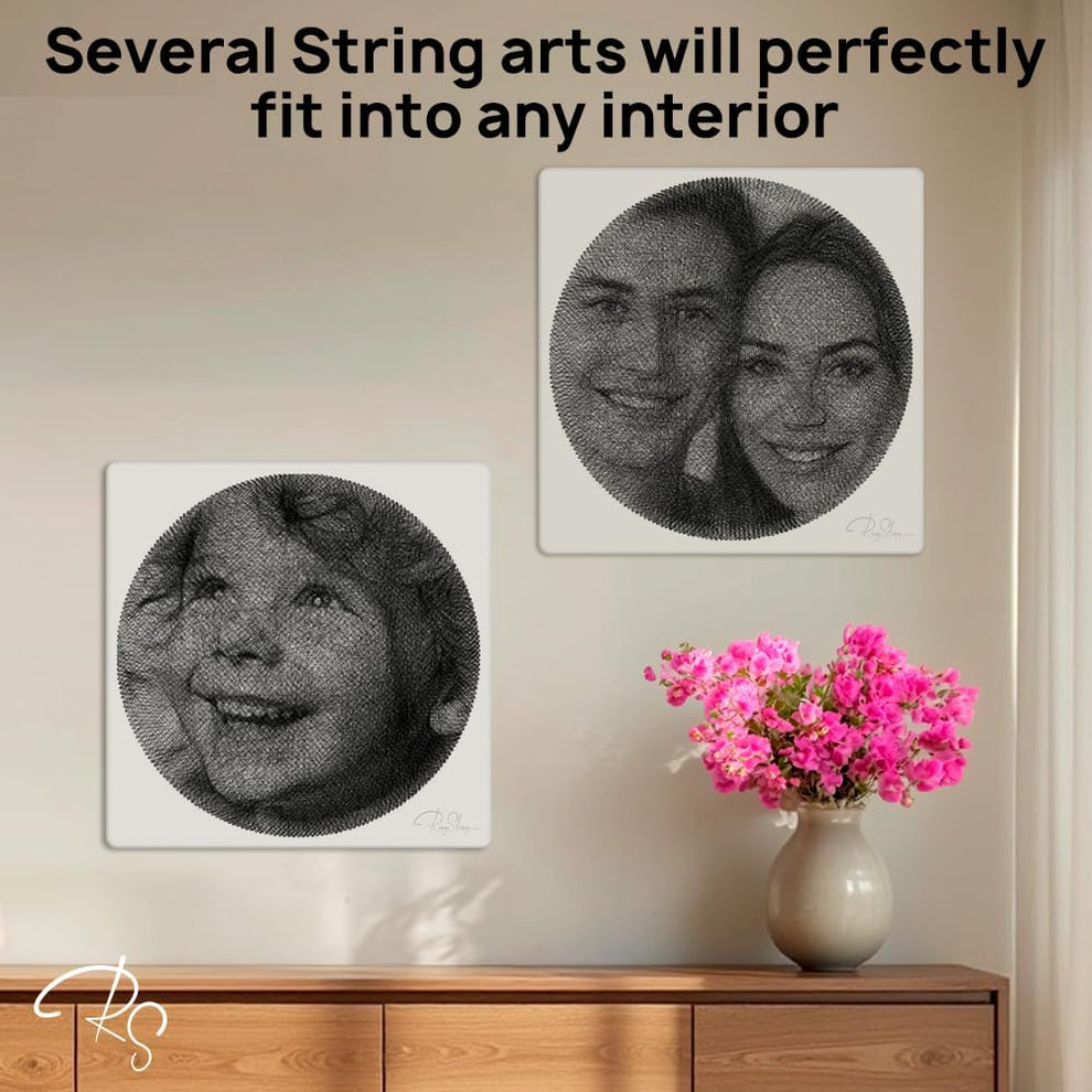 String Art String Ring DIY String Art Kit from Photos – RingString